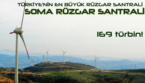 Dünya'nın En Büyük 8'inci Rüzgar Santrali Soma'da Olacak