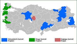 14 İlde Enerji Kamulaştırması Kararı Alındı