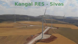 Sivas Kangal Rüzgar Santrali 6 Eylül'de Açılıyor