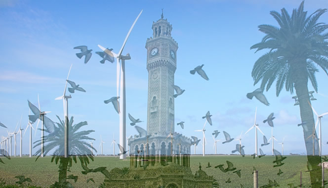 İzmir'de Rüzgar Santrali Kurulu Gücü 1.000 MW'ı Aştı