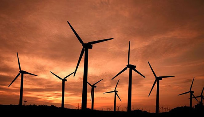Almanya 2014'te 5279 MW Rüzgar Santrali Devreye Aldı