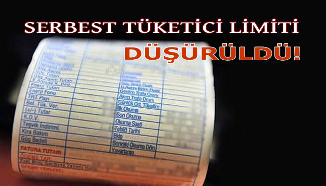 Elektrikte Serbest Tüketici Limiti 2016'da 120 TL