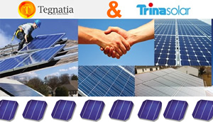 Tegnatia ve Trina Solar 40 MW Panel İçin Anlaşma Sağladı