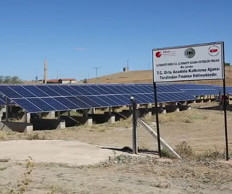 Boğazlıyan Yenipazar Belediyesi Güneş Enerjili Sulama Sistemi